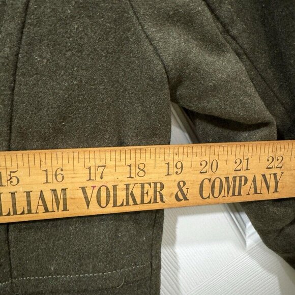 Thread & Supply Jacket Womens Medium Double Breasted Wool Blend Peacoat Coat - Picture 3 of 7